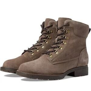 Born Codi Leather Lace Up Biker Moto Combat Boots New Women's Size 10